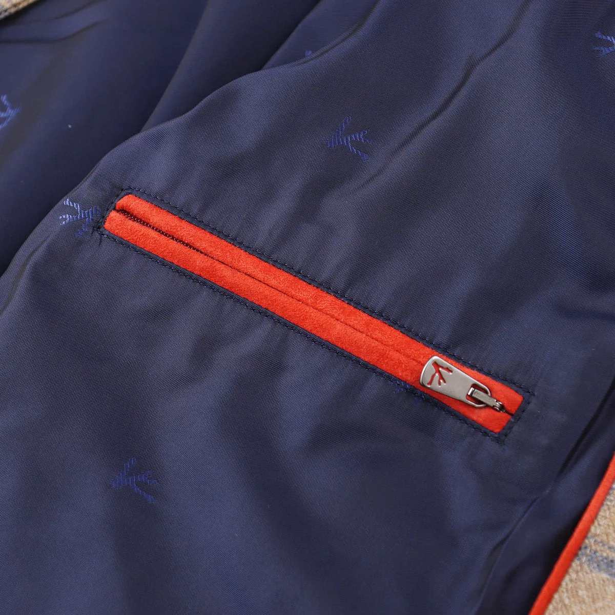 Isaia Flannel Wool 'Portofino Jacket'