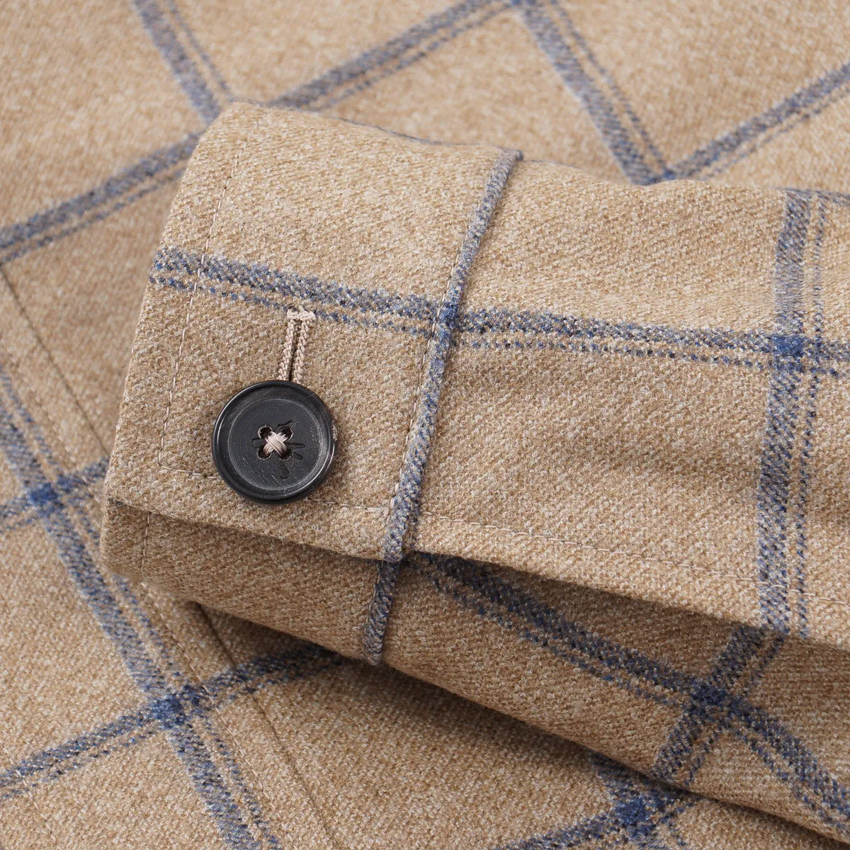 Isaia Flannel Wool 'Portofino Jacket'