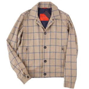 Isaia Flannel Wool 'Portofino Jacket'
