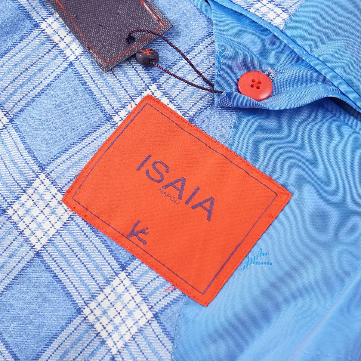 Isaia 'Gregory' Wool-Silk-Linen Sport Coat