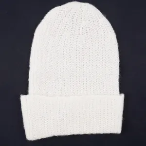 Isaia Knit Cashmere and Silk Hat