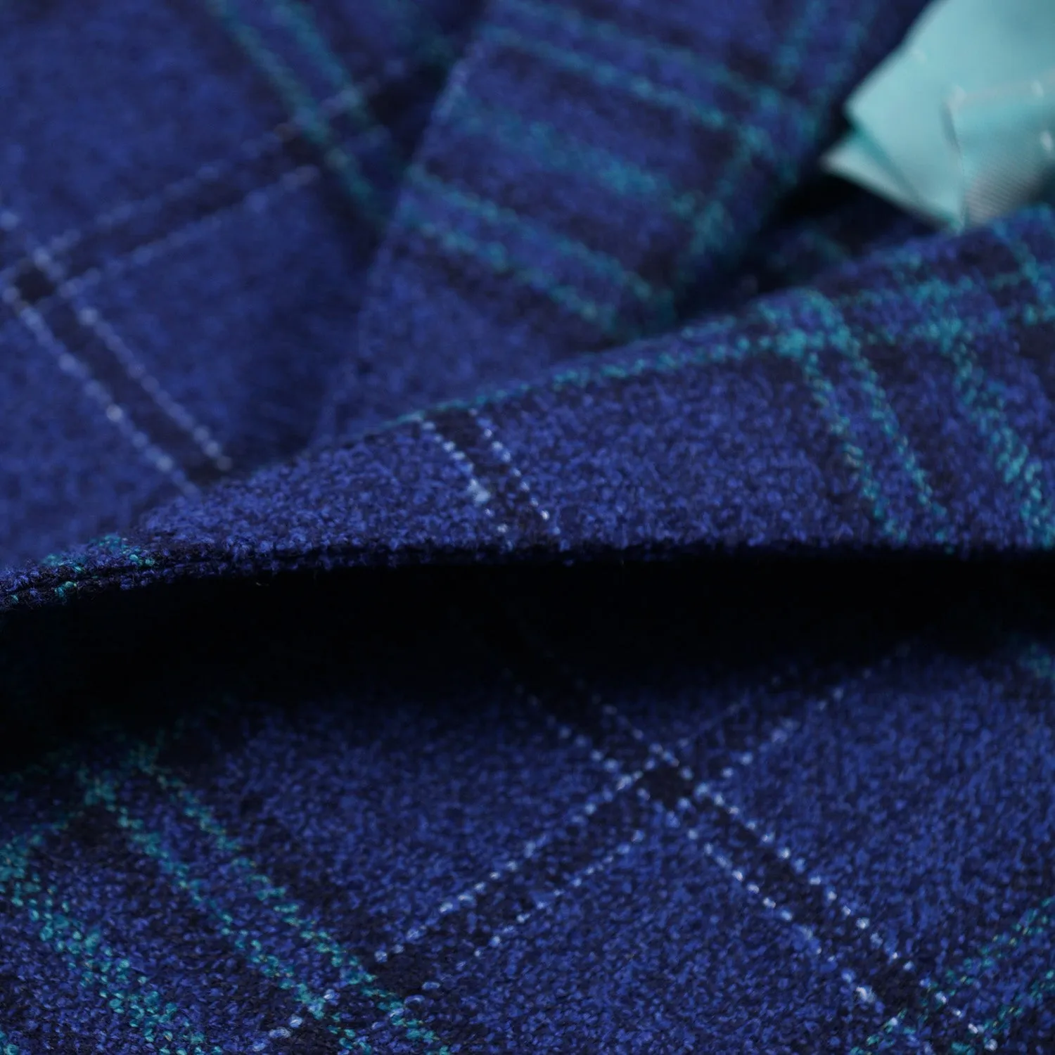 Isaia Layered Check Wool and Silk Sport Coat