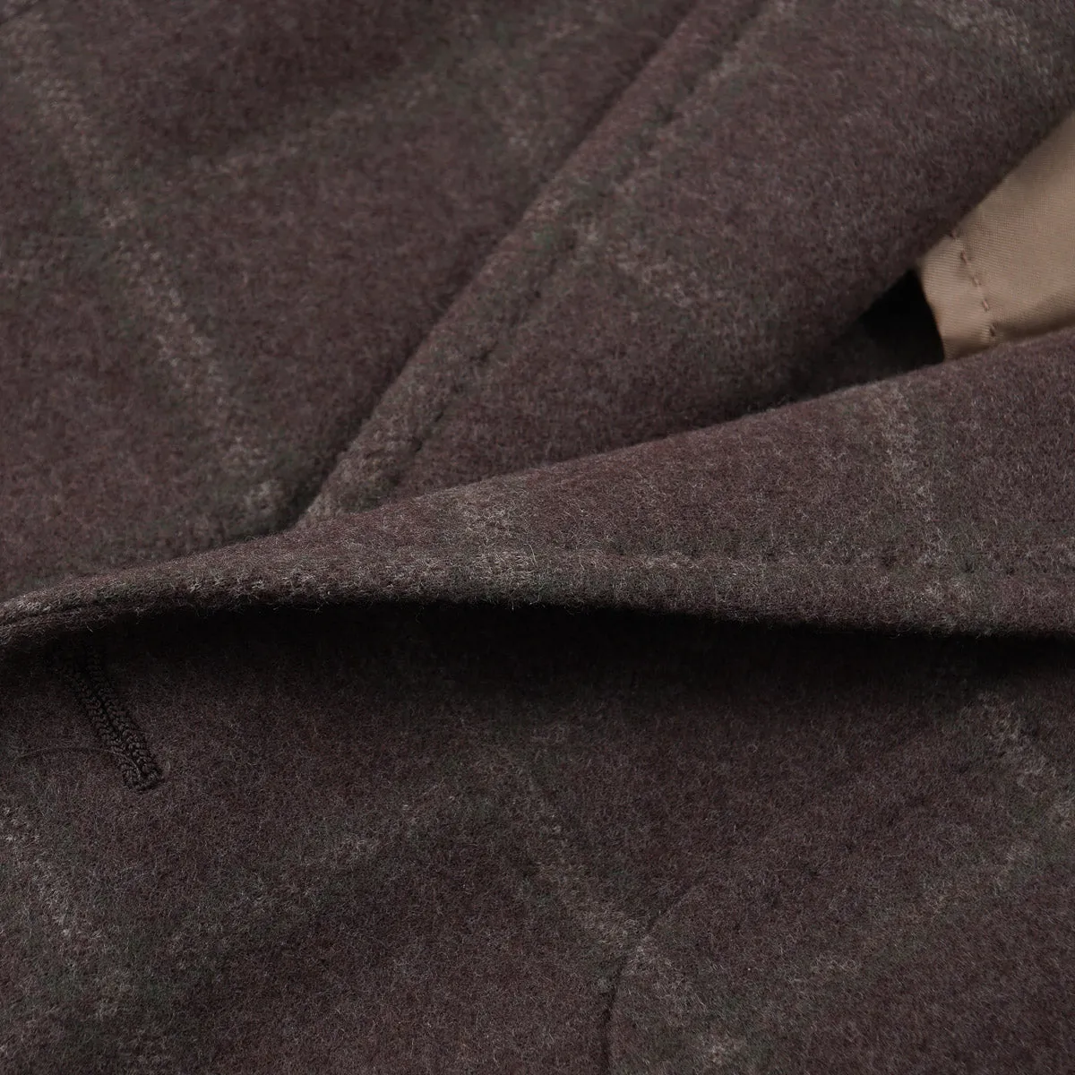 Isaia Plush Flannel Wool Sport Coat