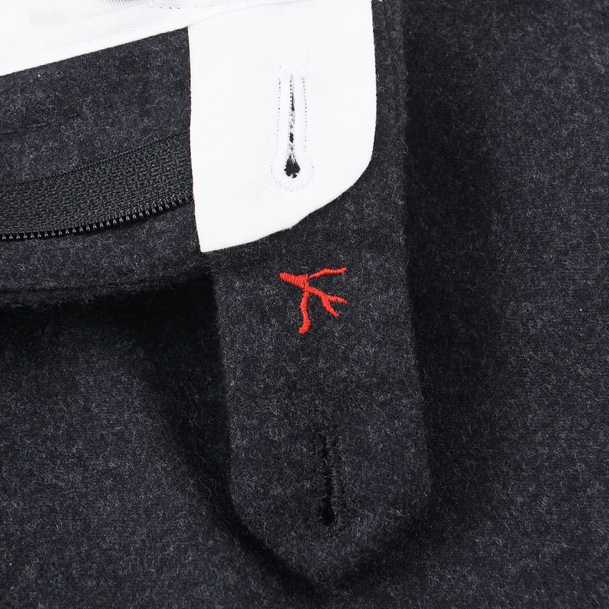 Isaia 'Sanita' Soft Flannel Wool Pants