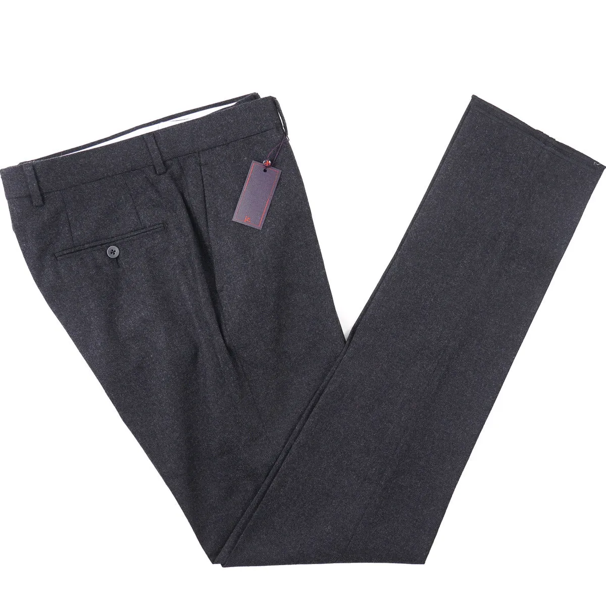 Isaia 'Sanita' Soft Flannel Wool Pants