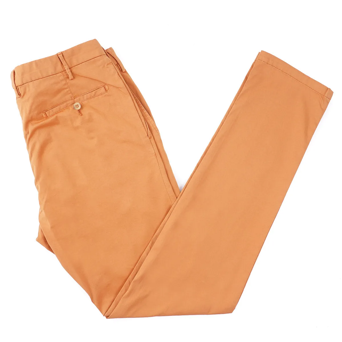 Isaia Slim-Fit Lightweight Cotton Chinos
