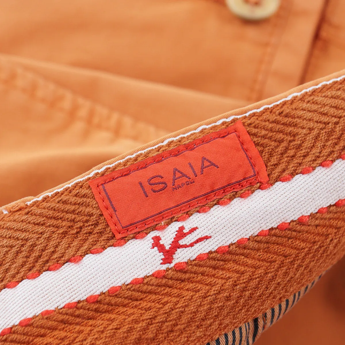 Isaia Slim-Fit Lightweight Cotton Chinos
