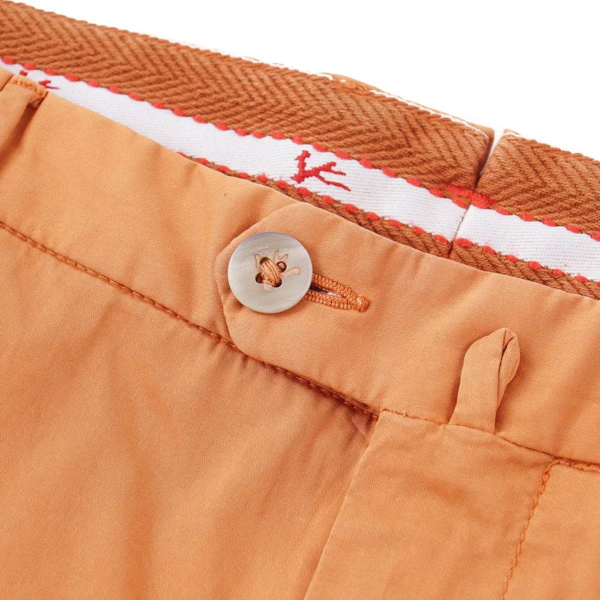 Isaia Slim-Fit Lightweight Cotton Chinos
