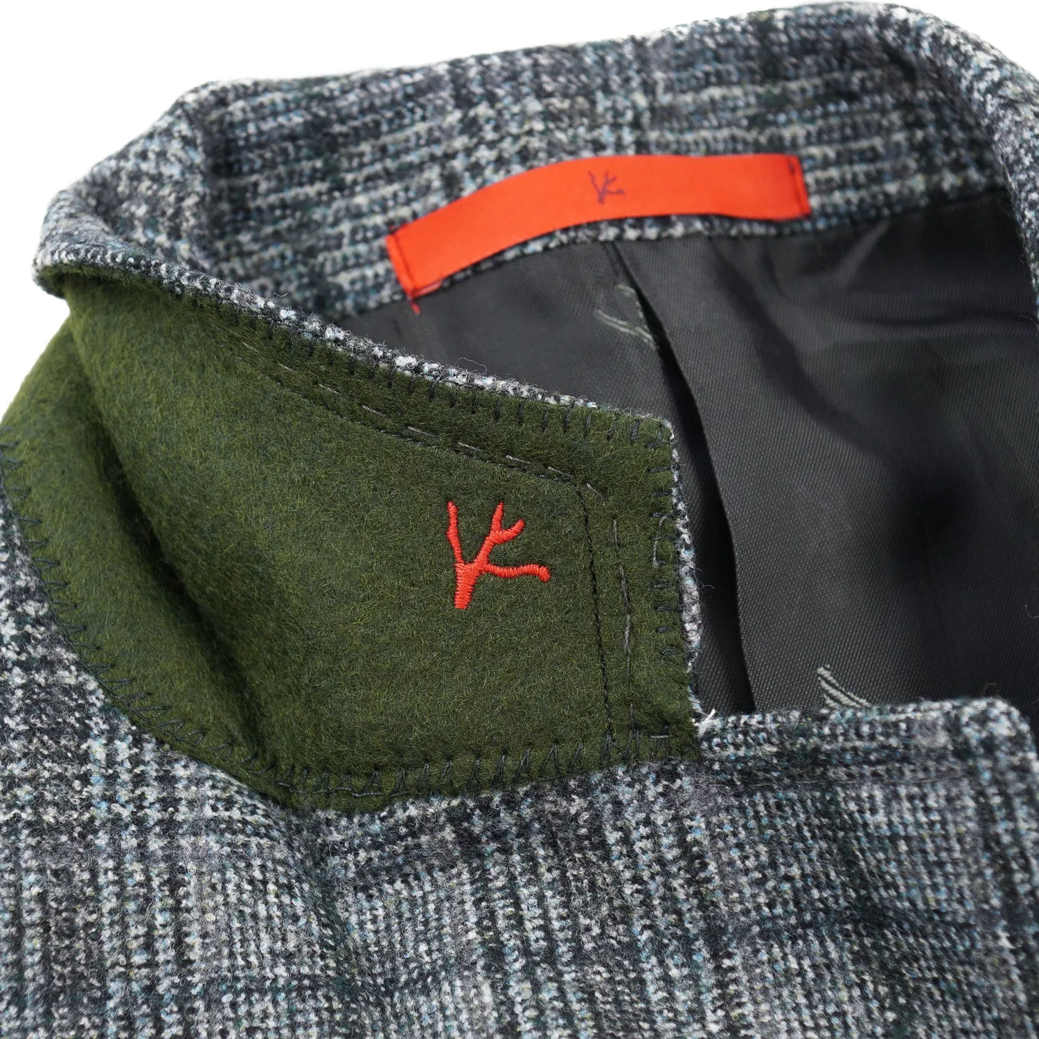 Isaia Slim-Fit Soft Flannel Wool Suit
