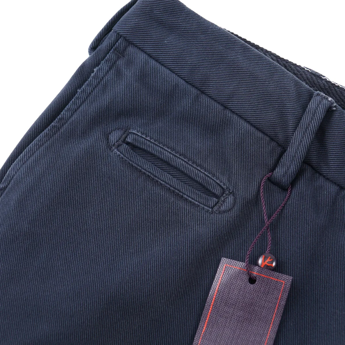 Isaia Slim-Fit Stretch Cotton Chinos