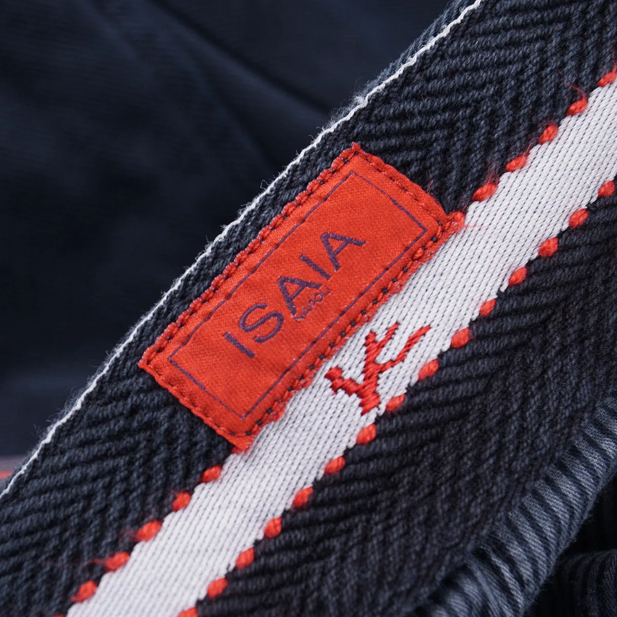 Isaia Slim-Fit Stretch Cotton Chinos
