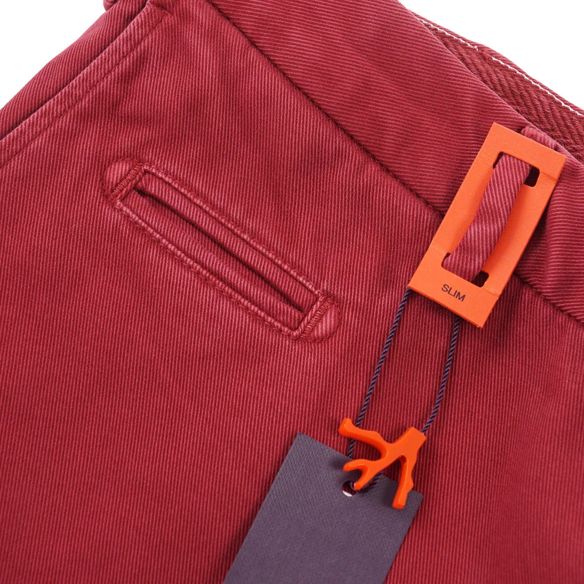 Isaia Slim-Fit Stretch Cotton Chinos