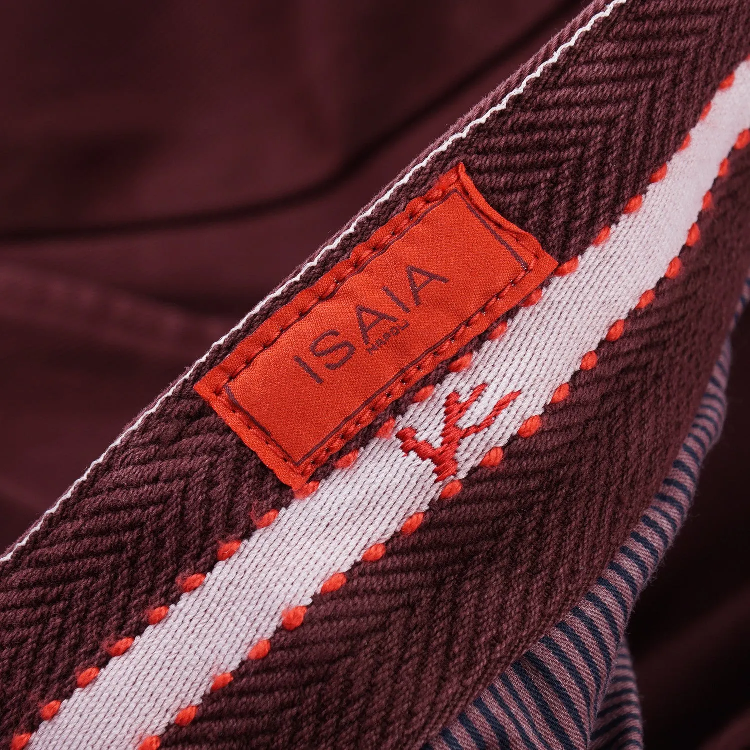 Isaia Slim-Fit Stretch Cotton Chinos