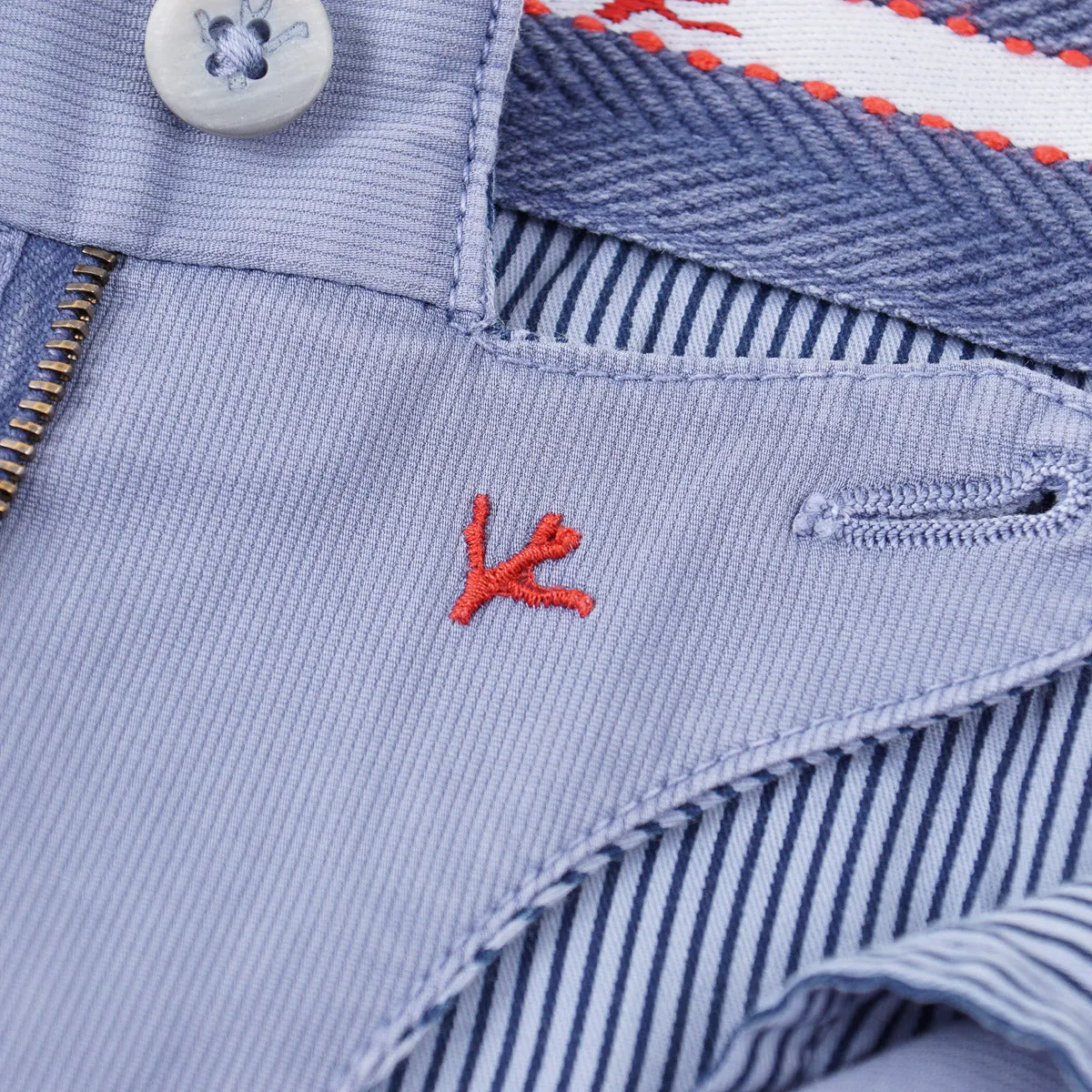 Isaia Slim-Fit Woven Cotton Chinos