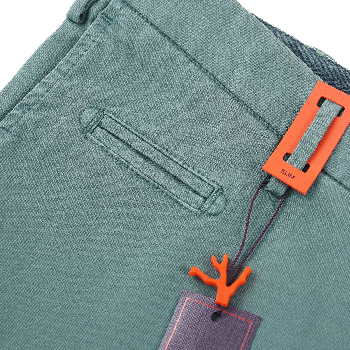 Isaia Slim-Fit Woven Cotton Chinos