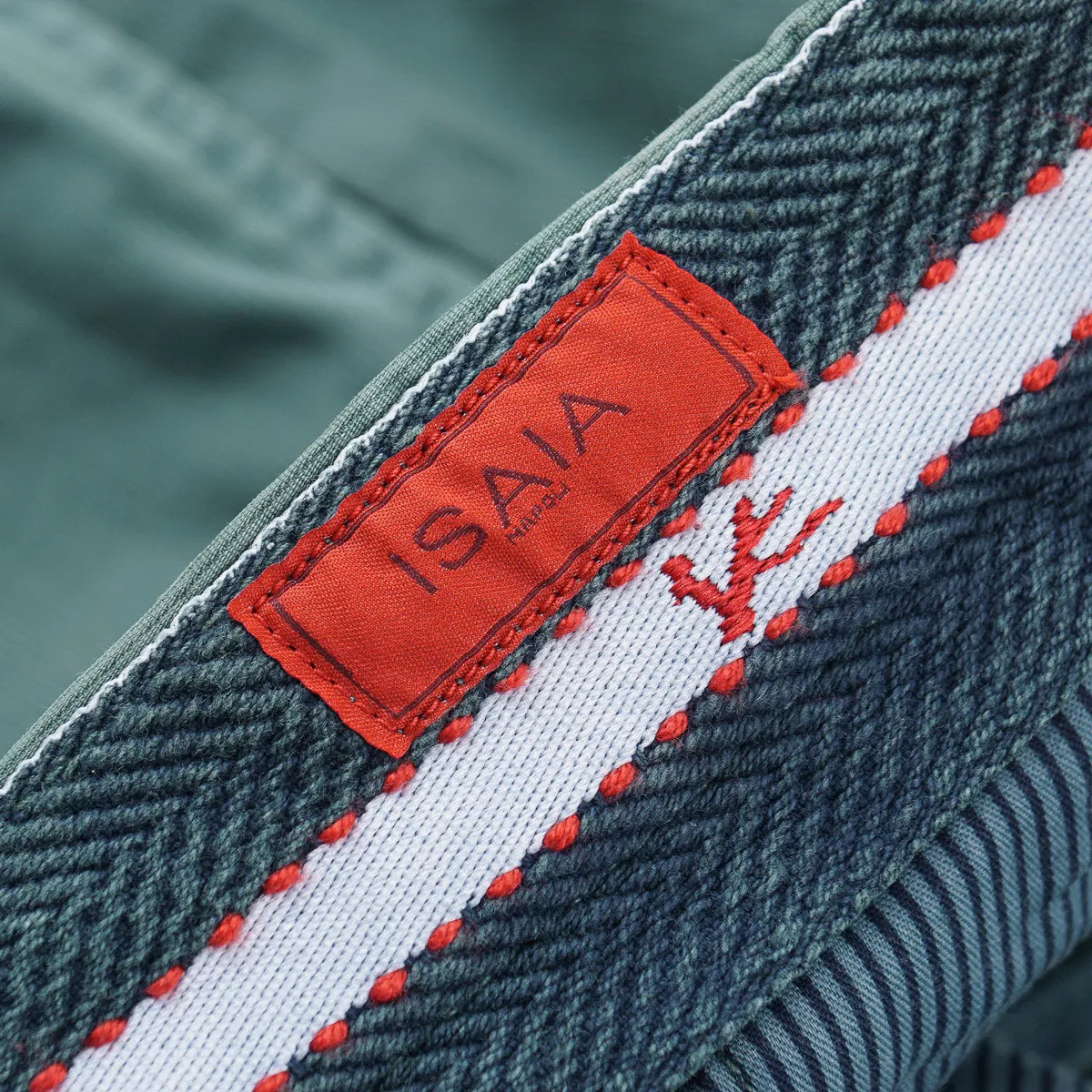 Isaia Slim-Fit Woven Cotton Chinos