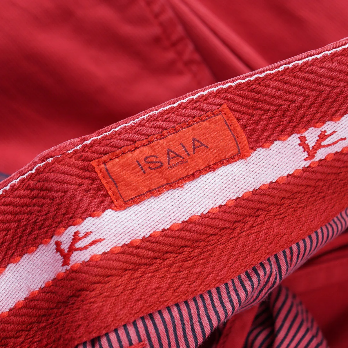 Isaia Slim-Fit Woven Cotton Chinos