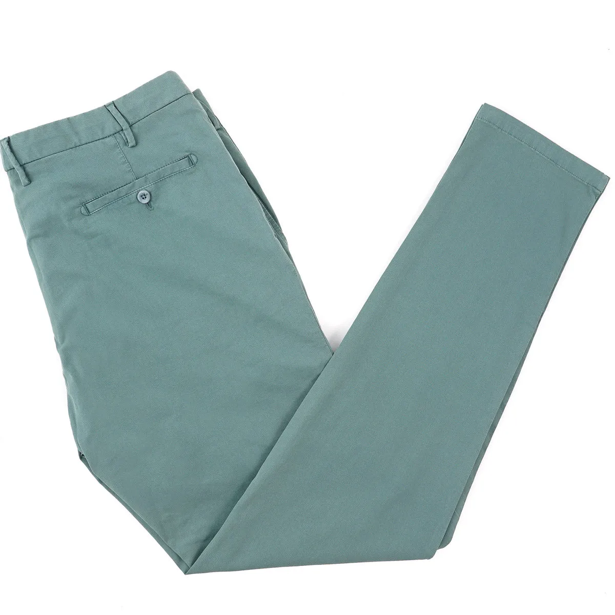 Isaia Slim-Fit Woven Cotton Chinos