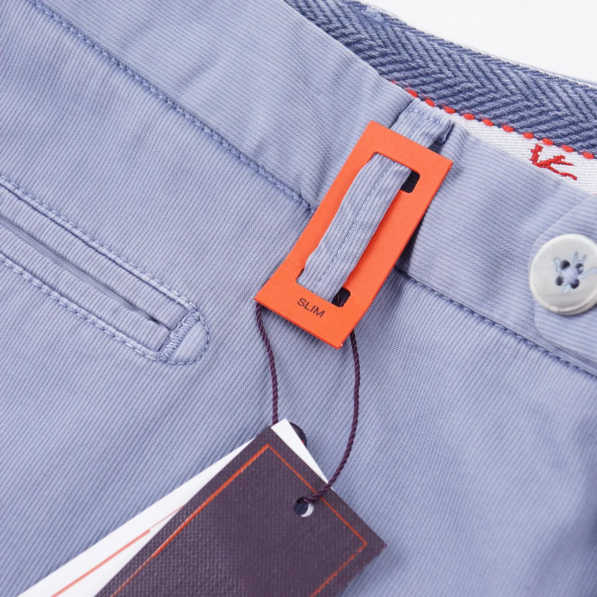 Isaia Slim-Fit Woven Cotton Chinos