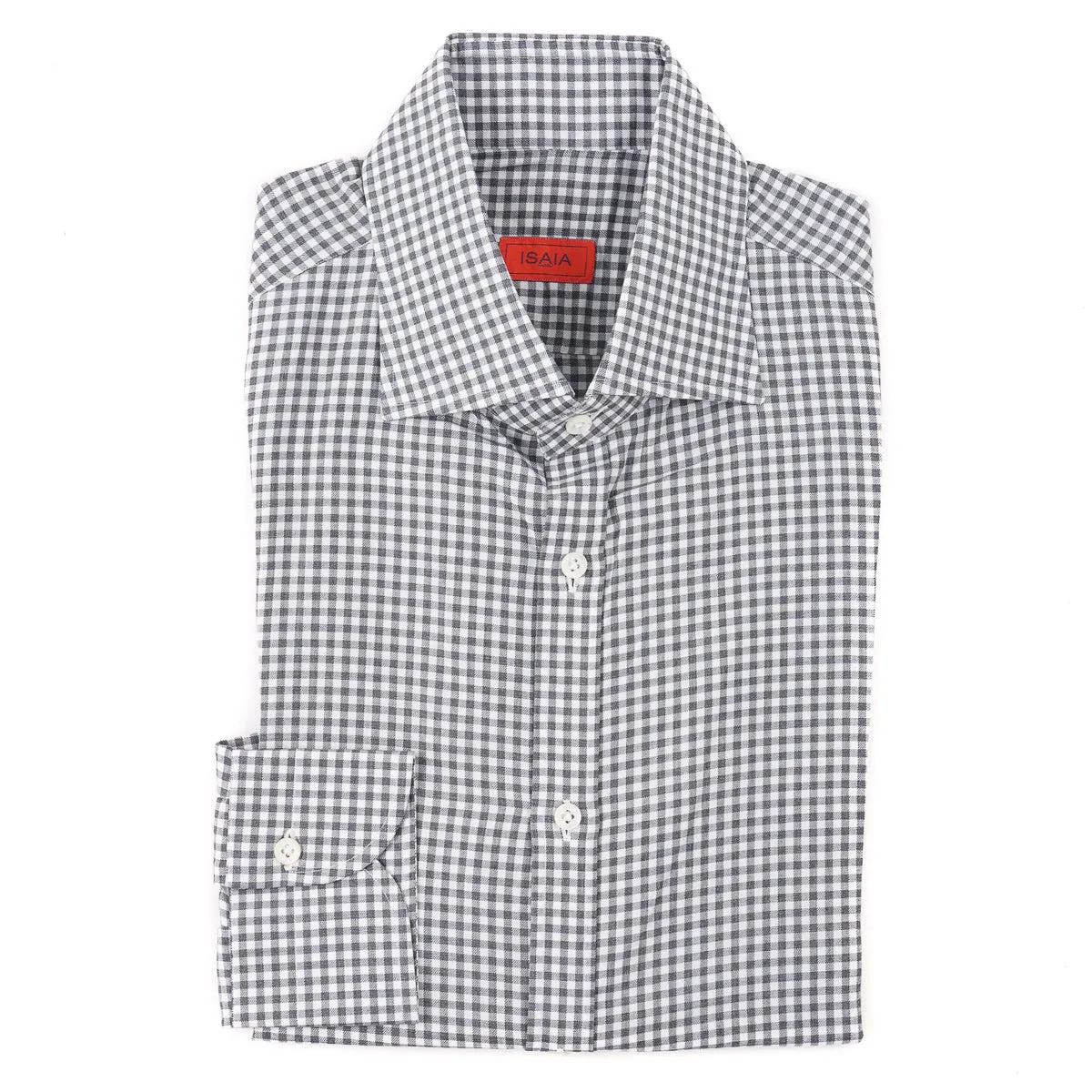 Isaia Soft Twill Cotton Dress Shirt