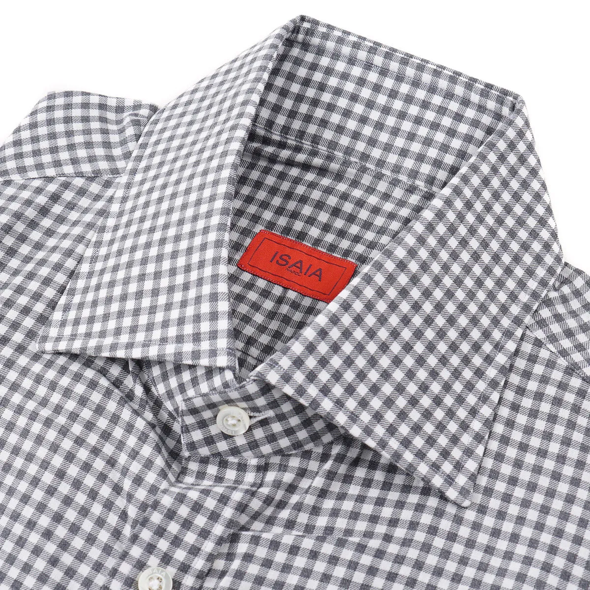 Isaia Soft Twill Cotton Dress Shirt