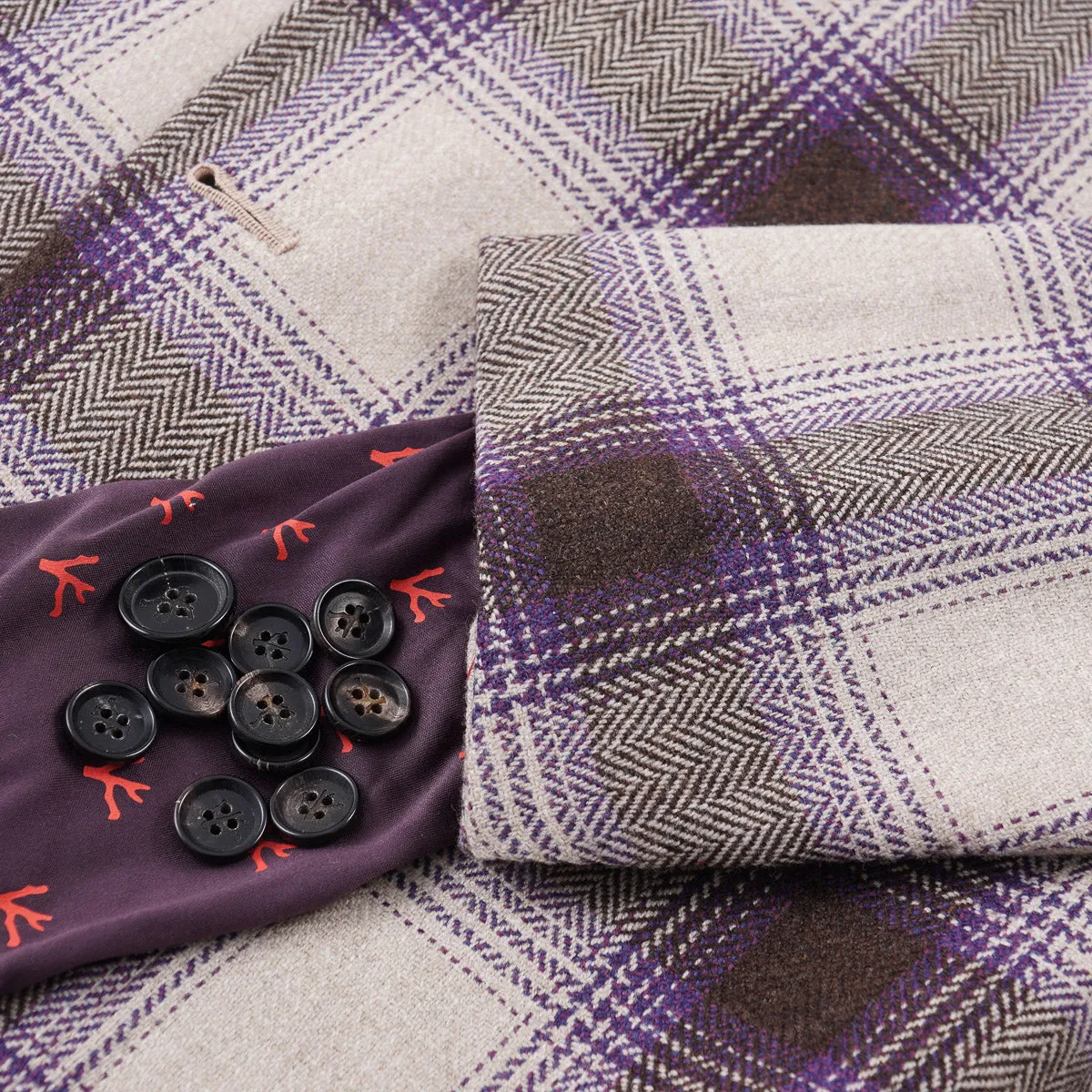 Isaia Soft Wool-Cashmere Sport Coat