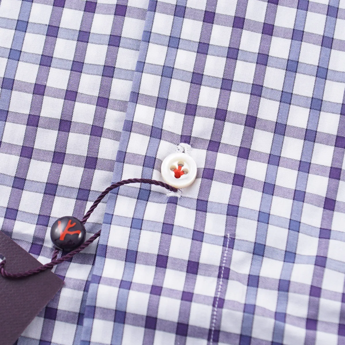 Isaia Tailored-Fit 'Mix' Cotton Shirt