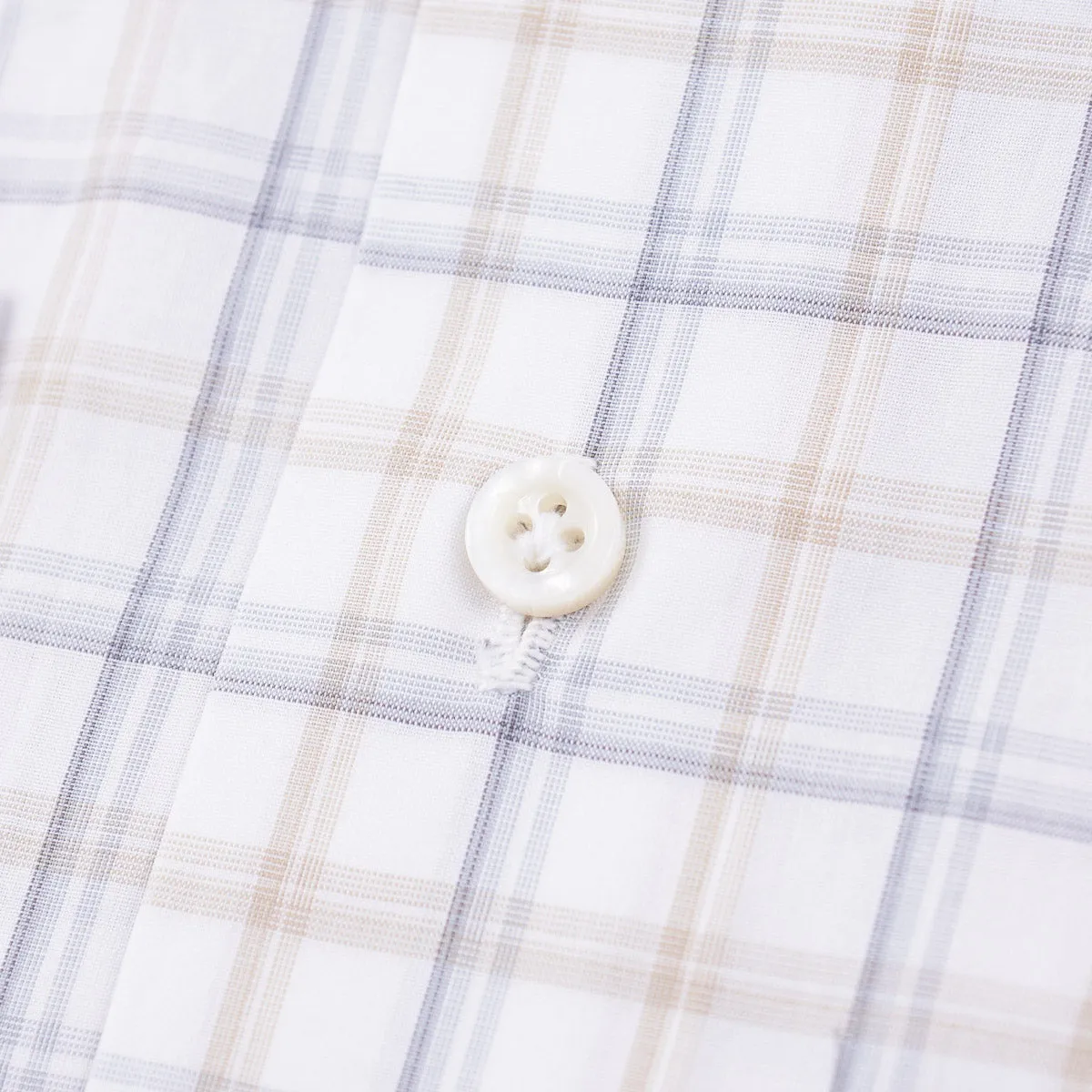 Isaia Tailored-Fit 'Mix' Cotton Shirt