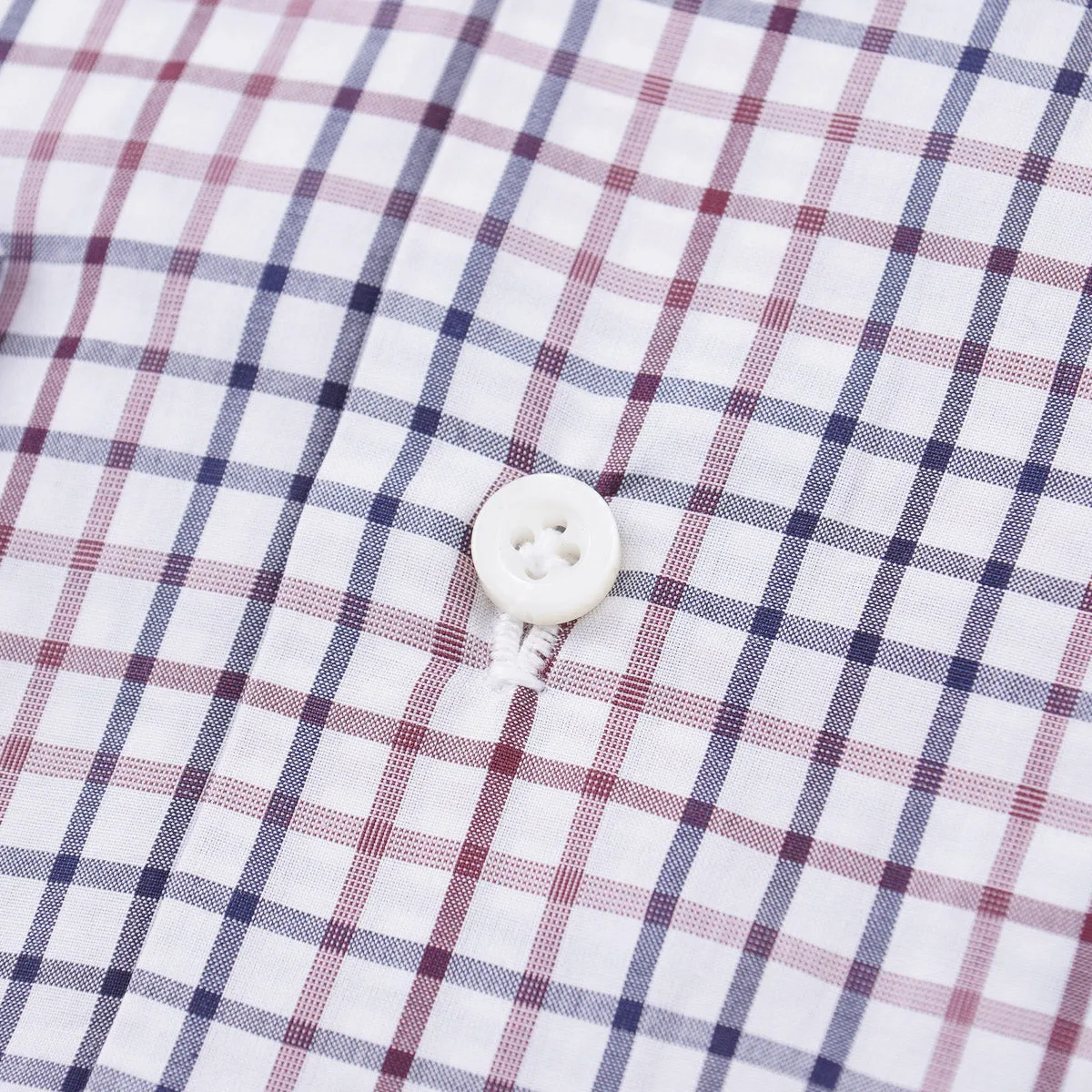 Isaia Tailored-Fit 'Mix' Cotton Shirt