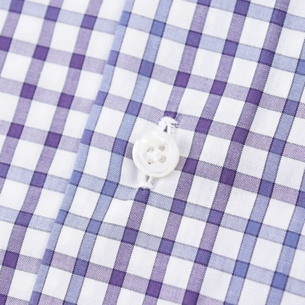 Isaia Tailored-Fit 'Mix' Cotton Shirt