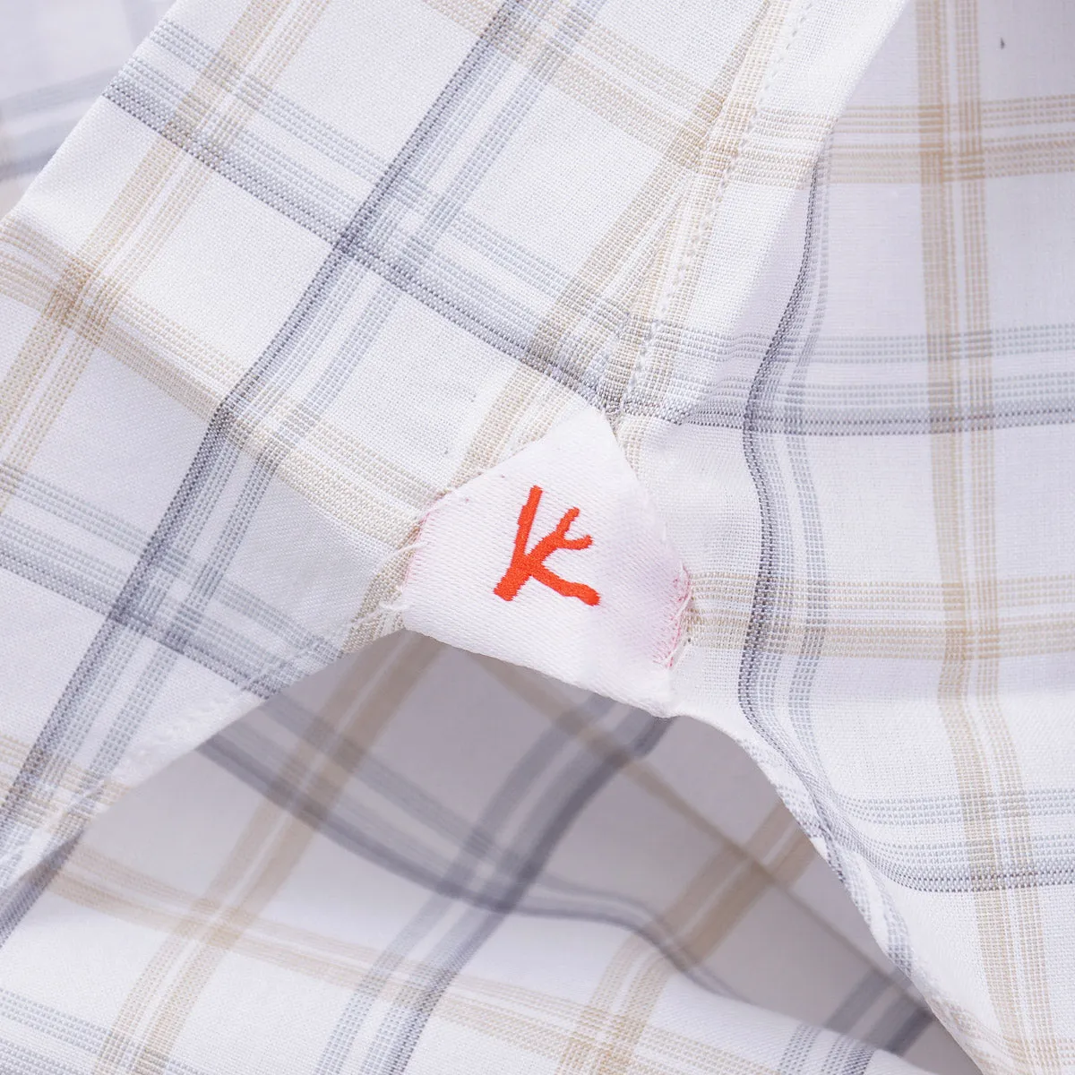 Isaia Tailored-Fit 'Mix' Cotton Shirt