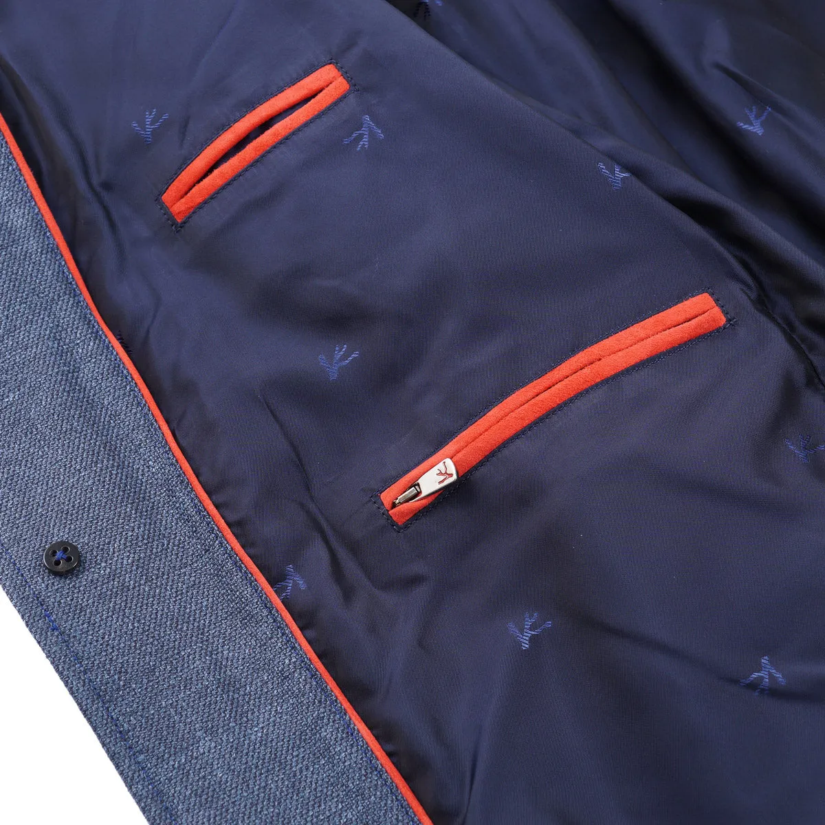 Isaia Wool-Silk-Linen 'Portofino Jacket'
