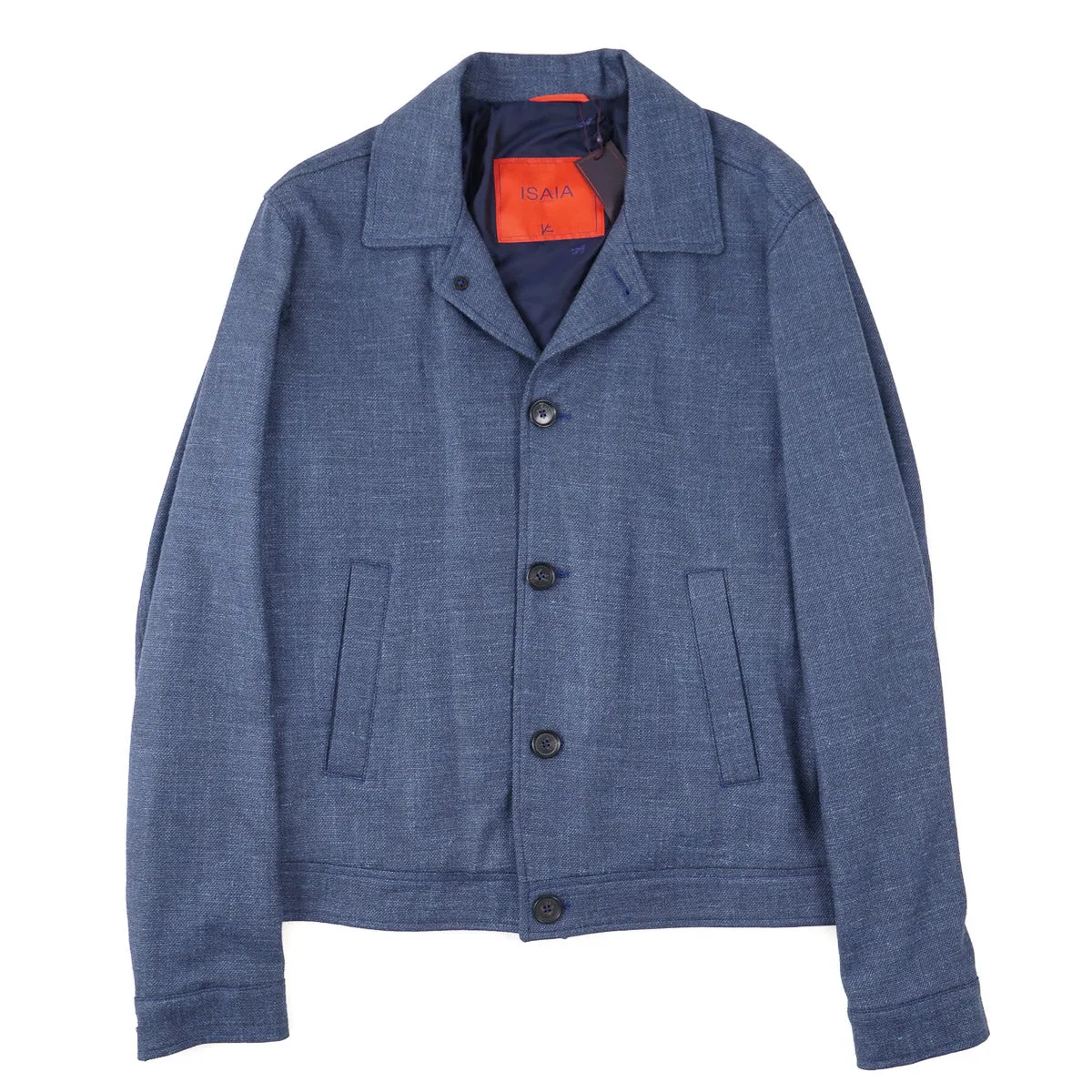 Isaia Wool-Silk-Linen 'Portofino Jacket'