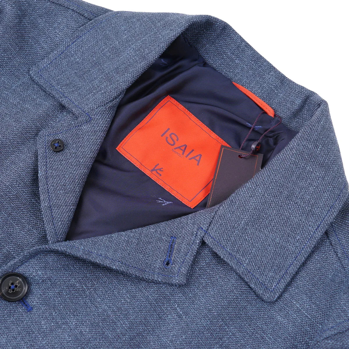 Isaia Wool-Silk-Linen 'Portofino Jacket'