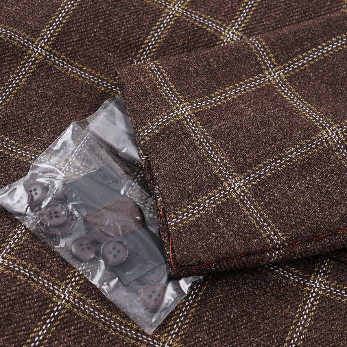 Isaia Woven Wool-Silk-Linen Sport Coat