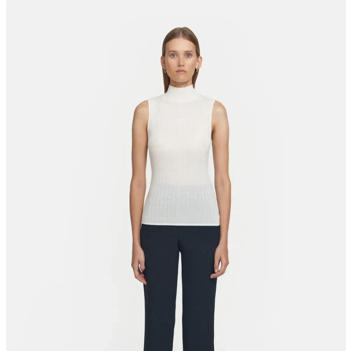 ivory Justice Sleeveless Top - 2