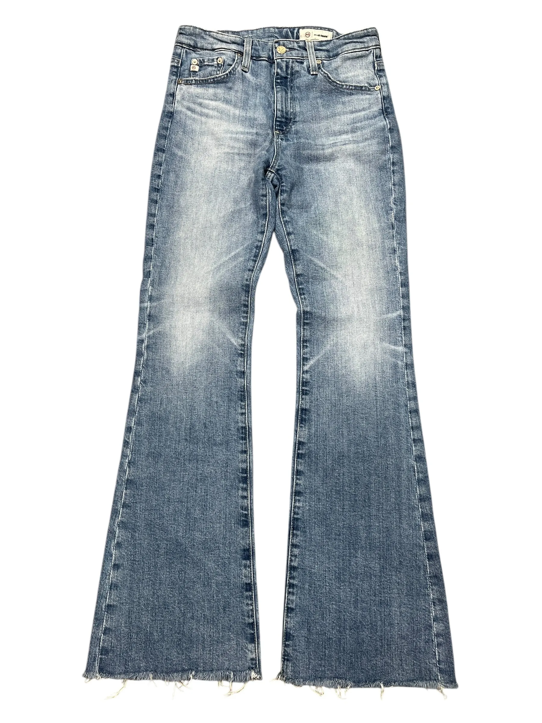 Jeans Boot Cut By Ag Jeans In Blue Denim. Size:4