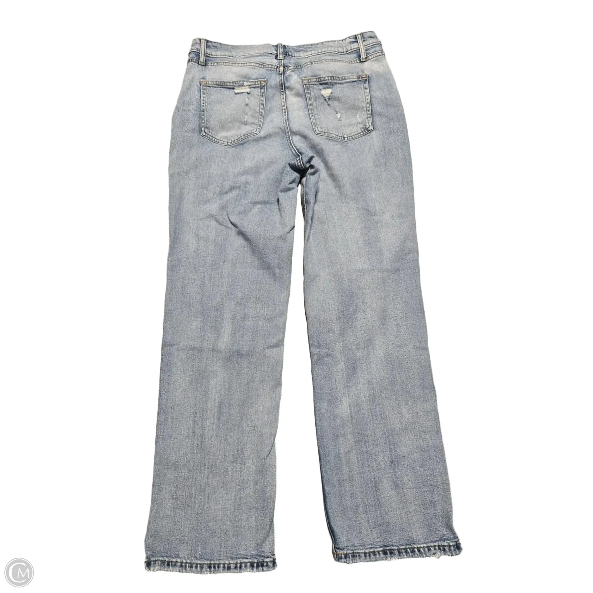 Jeans Boot Cut By Cmc In Blue Denim. Size: 16
