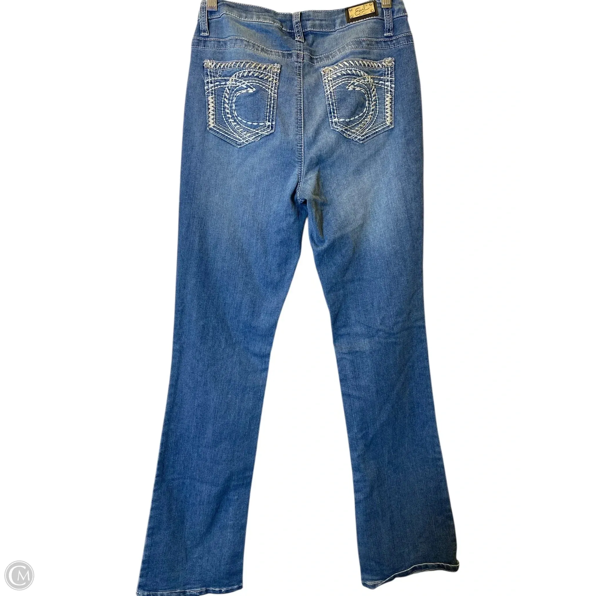 Jeans Boot Cut By Earl Jean In Blue. Size: 6