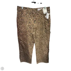 Jeans Boot Cut By Gap In Animal Print. Size: 14