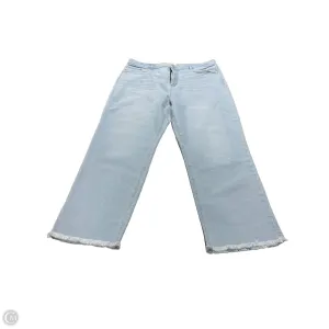 Jeans Boot Cut By Loft In Blue Denim. Size: 14