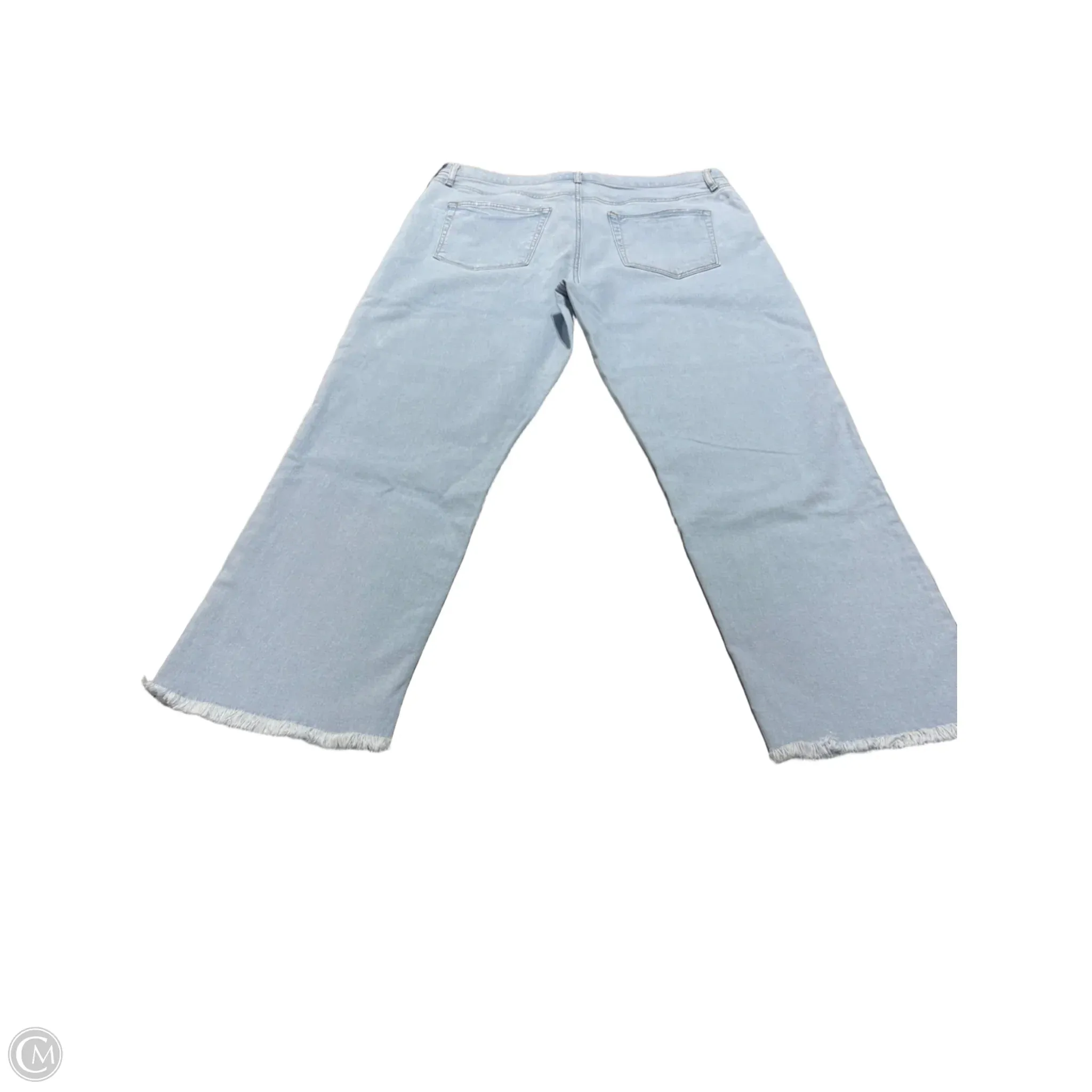 Jeans Boot Cut By Loft In Blue Denim. Size: 14