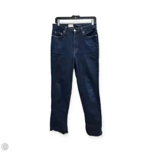 Jeans Boot Cut By Pilcro In Blue Denim. Size: 28