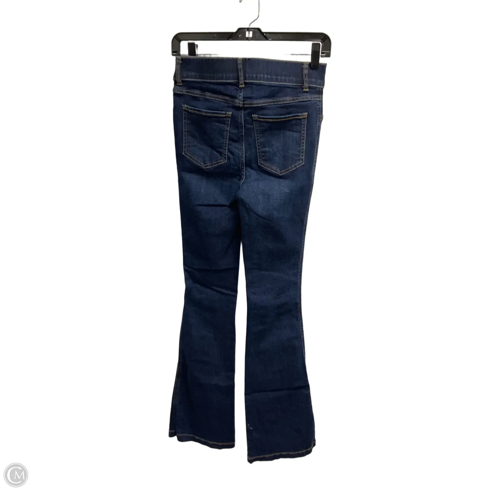 Jeans Boot Cut By Spanx In Blue Denim. Size: 2