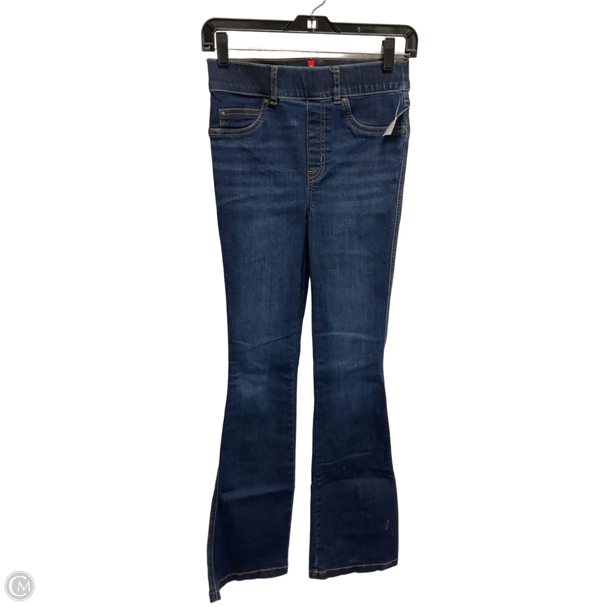 Jeans Boot Cut By Spanx In Blue Denim. Size: 2