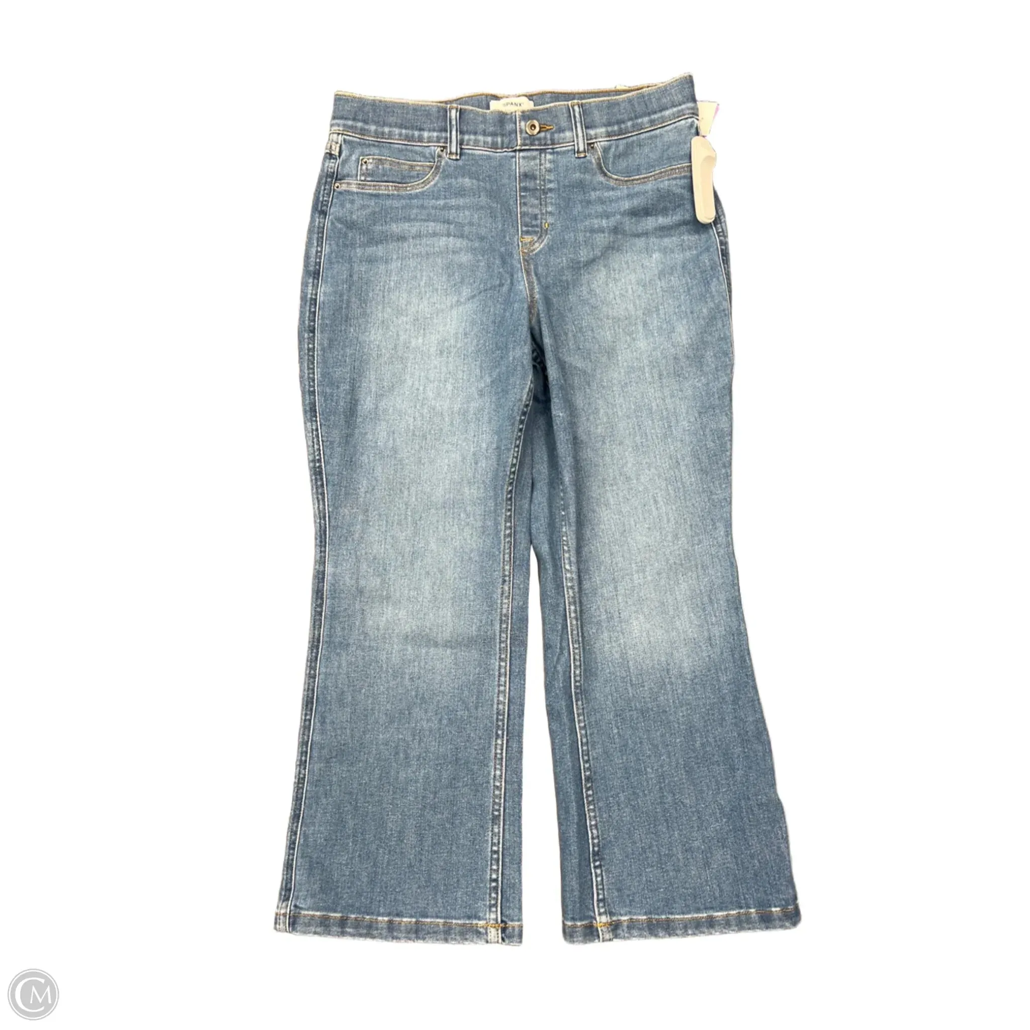 Jeans Boot Cut By Spanx In Blue Denim. Size: Xl