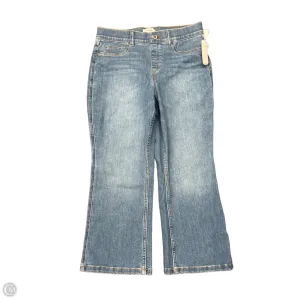 Jeans Boot Cut By Spanx In Blue Denim. Size: Xl