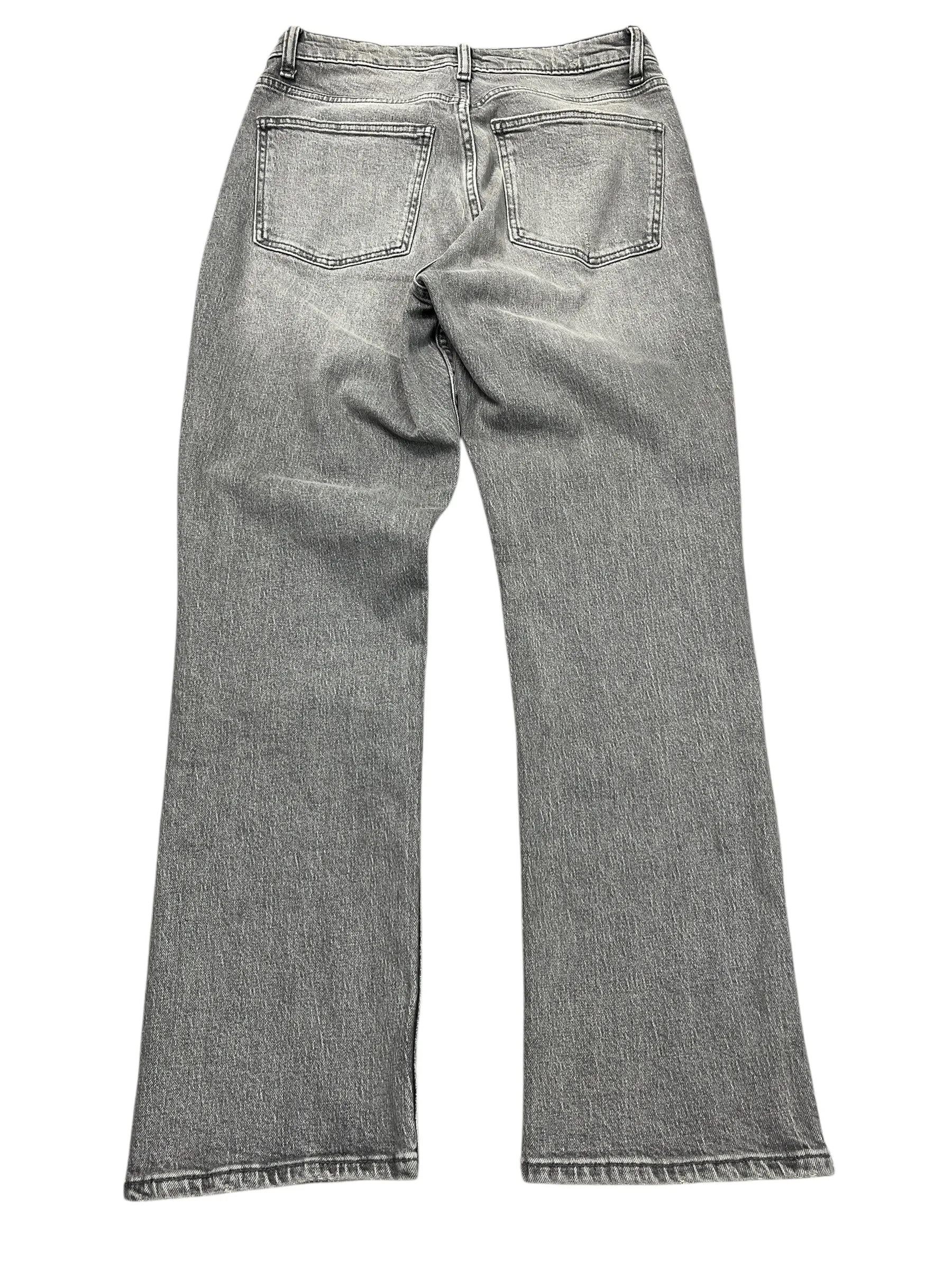 Jeans Boot Cut By Zara In Grey Denim. Size:8