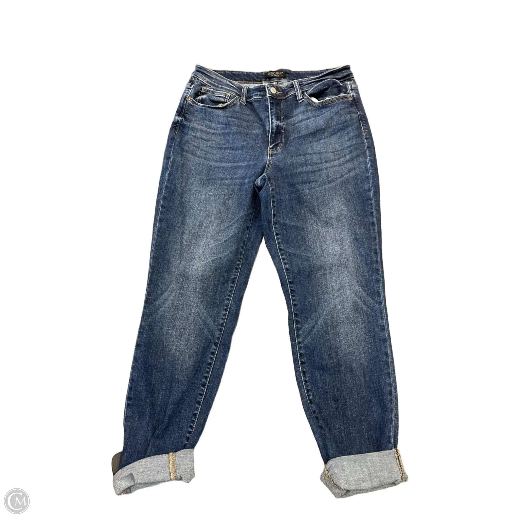 Jeans Boyfriend By Judy Blue In Blue. Size: 10