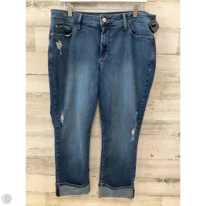 Jeans Boyfriend By Not Your Daughters Jeans In Blue Denim. Size: 16